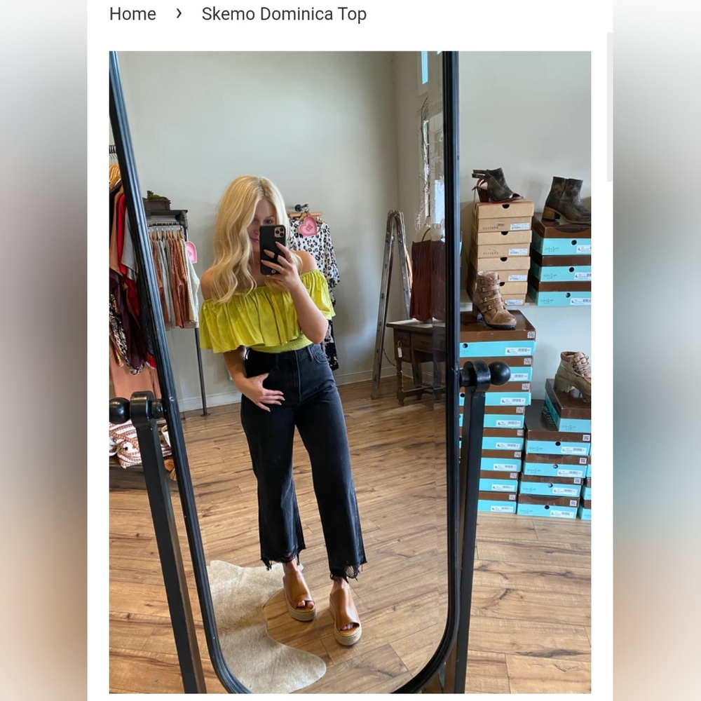 Skemo Dominica Lime Top